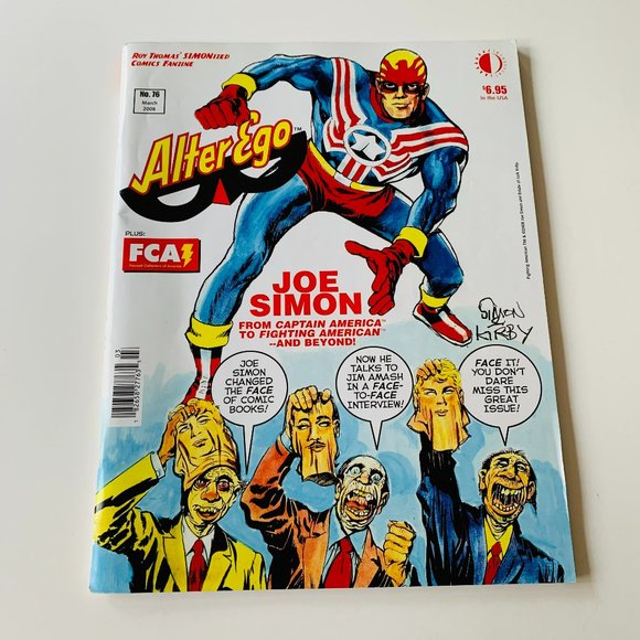 Alter Ego Comic Fanzine. NO. 76 March 2008 - Picture 1 of 5